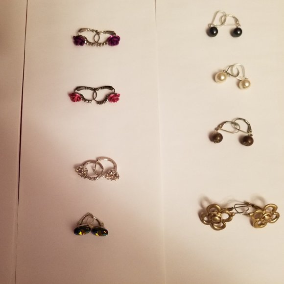 Bunch of Earrings #1 - Picture 2 of 2